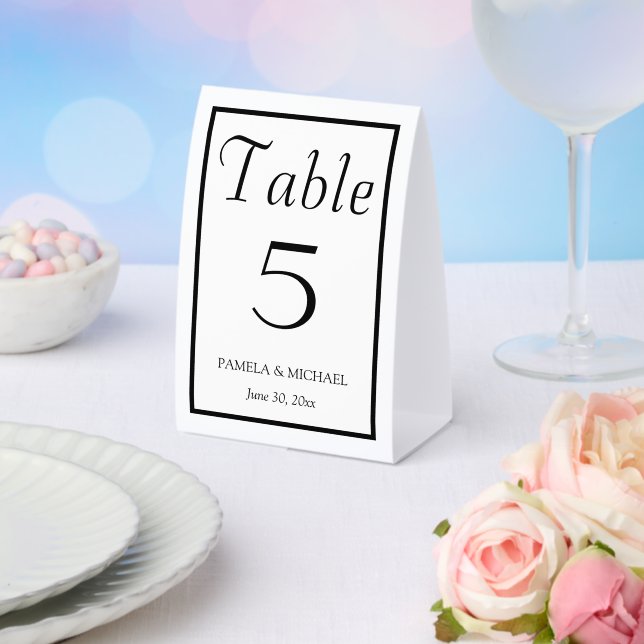 Black and White Simple Style Wedding (Insitu(Wedding))