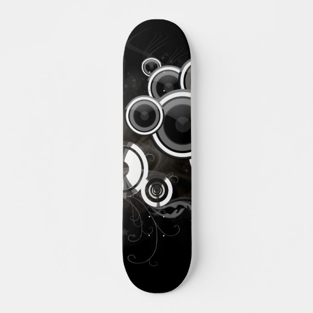 Black And White Skateboard (Front)