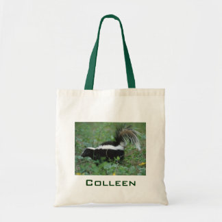 Black and White Skunk Bag