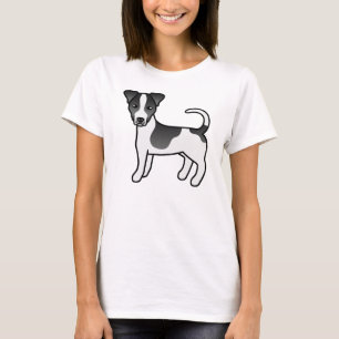 Black And White Smooth Coat Jack Russell Terrier T-Shirt