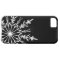 Black and White Snowflake