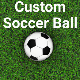 Black and white soccer ball/ custom soccer ball