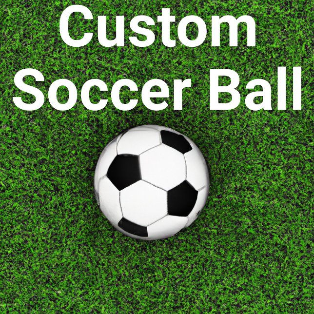 Black and white soccer ball/ custom soccer ball (Creator Uploaded)