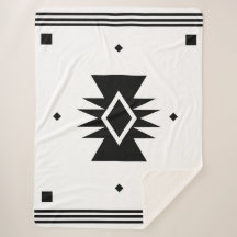 Black and White Southwest Design