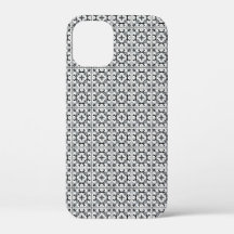Black and White Spanish Style Tile