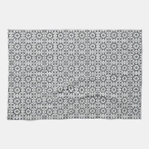 Black and White Spanish Style Tile