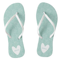Black and white spot with heart personalised