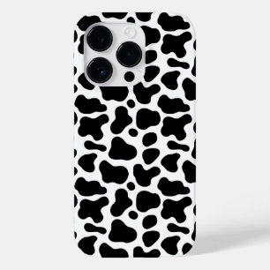 black and white spots, cow pattern Case-Mate iPhone 14 pro case