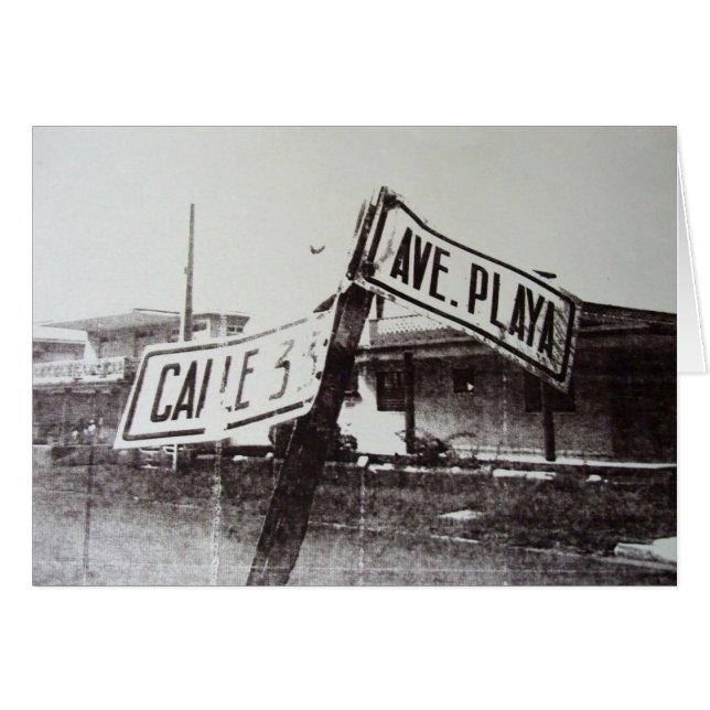 Black and white street sign (Front Horizontal)