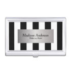 Black and White Stripe Design | Silver Label