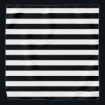 Black and White Striped Bandanna<br><div class="desc">This cute bandanna is the perfect accessory for you,  your child or your favourite dog.</div>