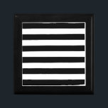Black and White Striped Gift Box<br><div class="desc">Black and White Striped,  black and white, striped, stripes, stripe, modern, stylish, minimalist, popular, bold, pattern</div>