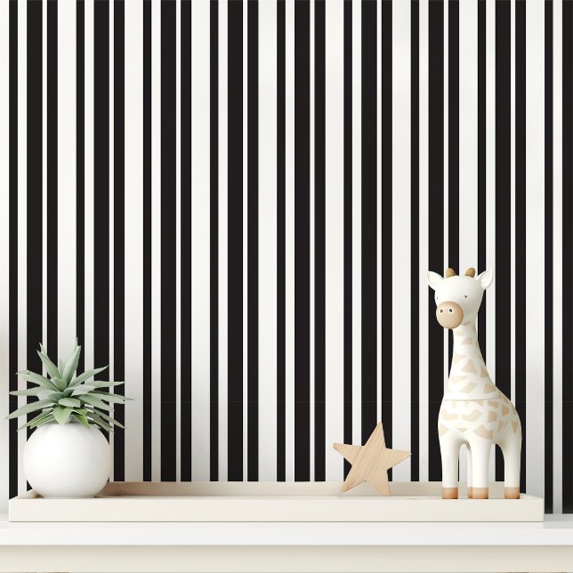 Black and White Striped Wallpaper (Creator Uploaded)