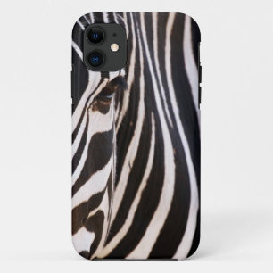 Black and White Striped Zebra Case-Mate iPhone Cas iPhone 11 Case