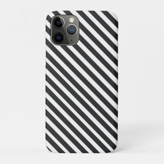 Black and White Stripes iPhone 11 Pro Case