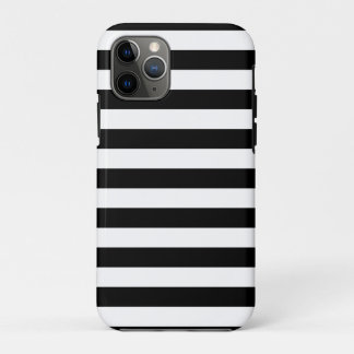 Black and White Stripes iPhone 11 Pro Case