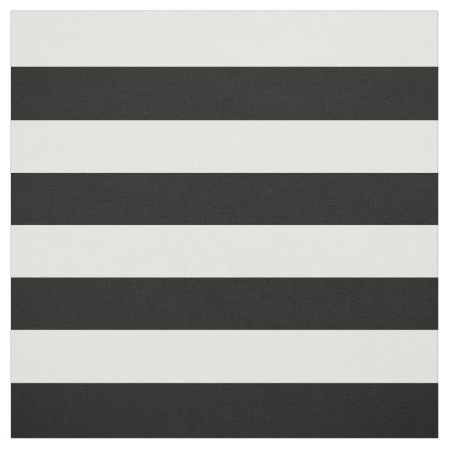 Black and White Stripes, Striped Pattern, Lines Fabric (Swatch)