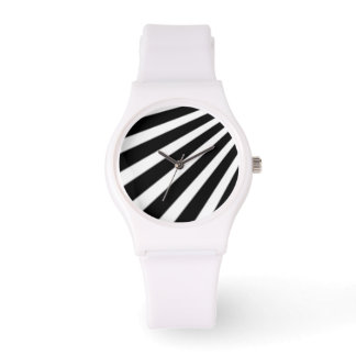 Black and White Stripes Watch
