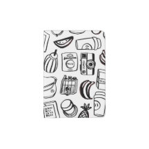 Black and White Summer Pattern