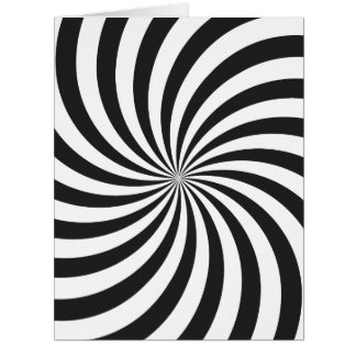 Black and White Swirl Pattern