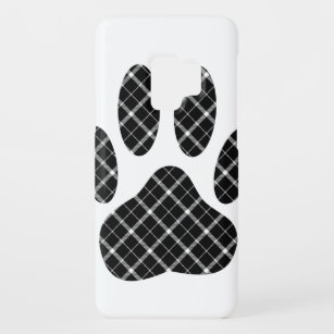 Black And White Tartan Dog Paw Print Case-Mate Samsung Galaxy S9 Case