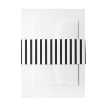 Black and White Thin Pinstripe