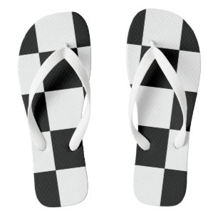Black and white  thongs