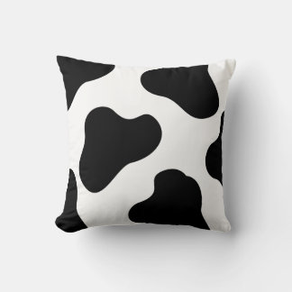 Black and White Throw Pillow