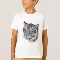 black and white tiger picture of big cat