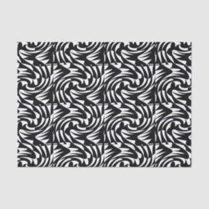 BLACK AND WHITE Tissue Paper