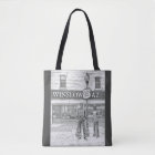 BLACK AND WHITE TOTE OF WINSLOW AZ