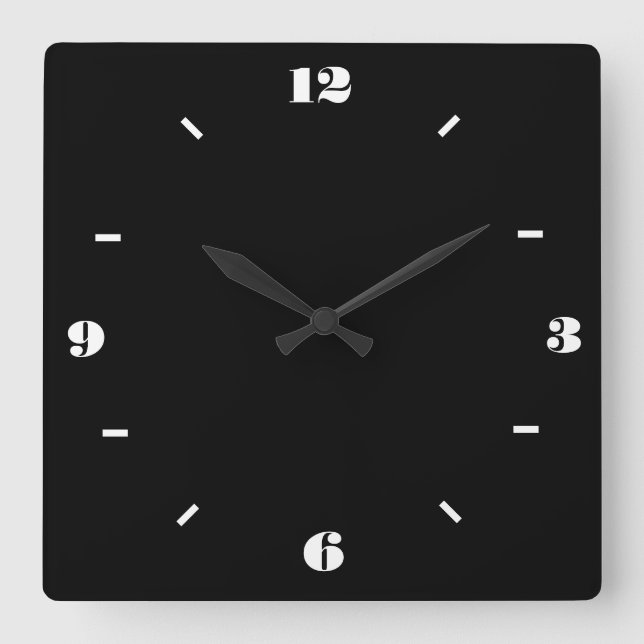 Black and White > Trendy Wallclocks (Front)