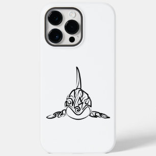 Black and White Tribal Orca Case-Mate iPhone 14 Pro Max Case