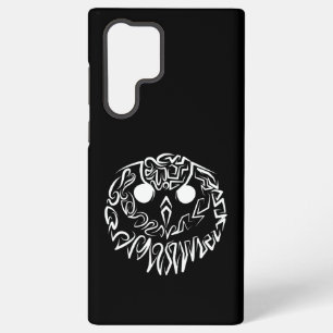 Black and White Tribal Owl Samsung Galaxy Case