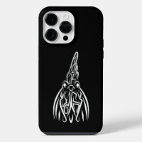 Black and White Tribal Rooster