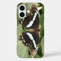 Black and White Tropical Butterfly iPhone Case