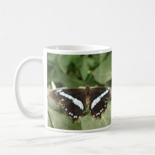 Black and White Tropical Butterfly Mug