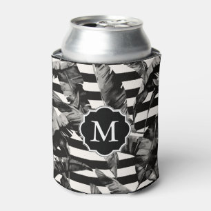 Black and White Tropical Leaves Can Cooler