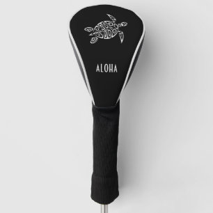 Black And White Turtle   Maritime Golf Head Cover