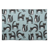 Black and White Tuxedo Cats Placemat (Front)
