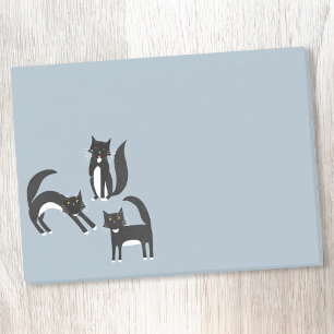 Black and White Tuxedo Cats Post-it Notes
