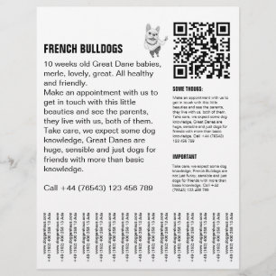 Black and White Typo based Flyer