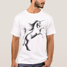 Black and White Unicorn