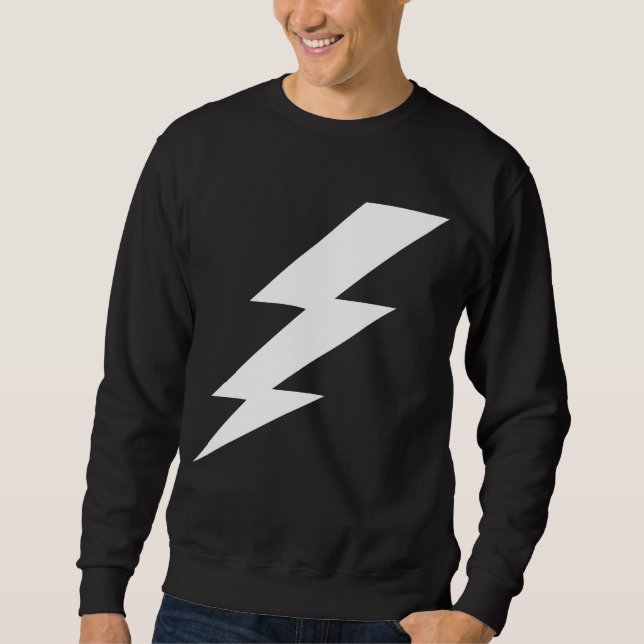 Black and White Upscale Sweatshirt (Front)