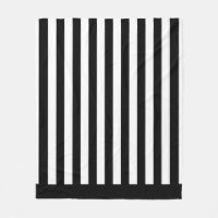 Black and White Vertical Referee Stripes