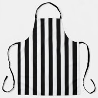 Black And White Vertical Stripes Design