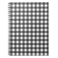 Black and White Vichy Print Gingham Pattern