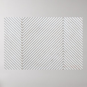 Black and white wall poster