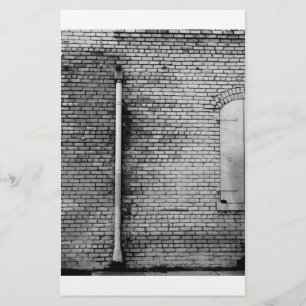 Black and White Wall Stationery