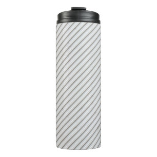 Black and white wall thermal tumbler